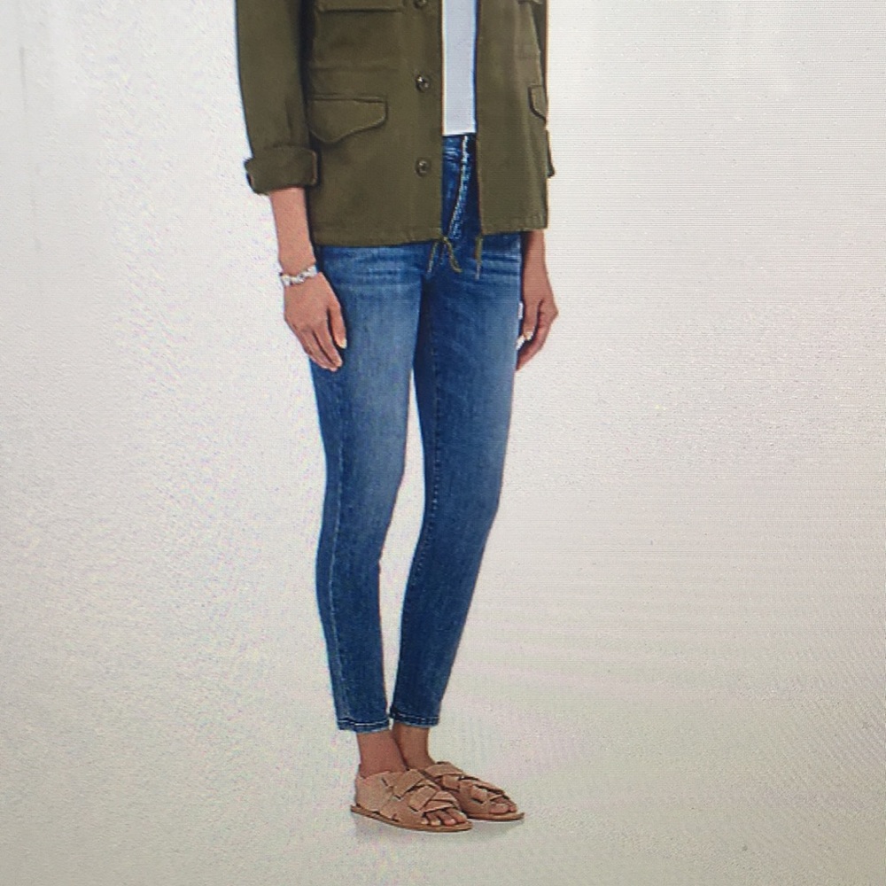 Current/Elliot the high waist stiletto jeans